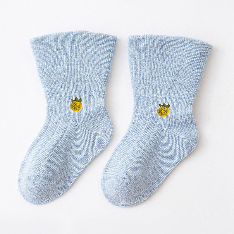 Combed cotton baby socks (0-1 Year) #S105