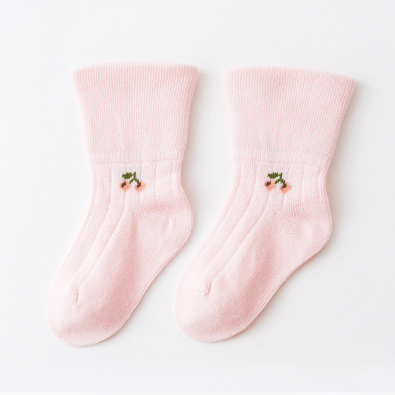 Combed cotton baby socks (0-1 Year) #S105