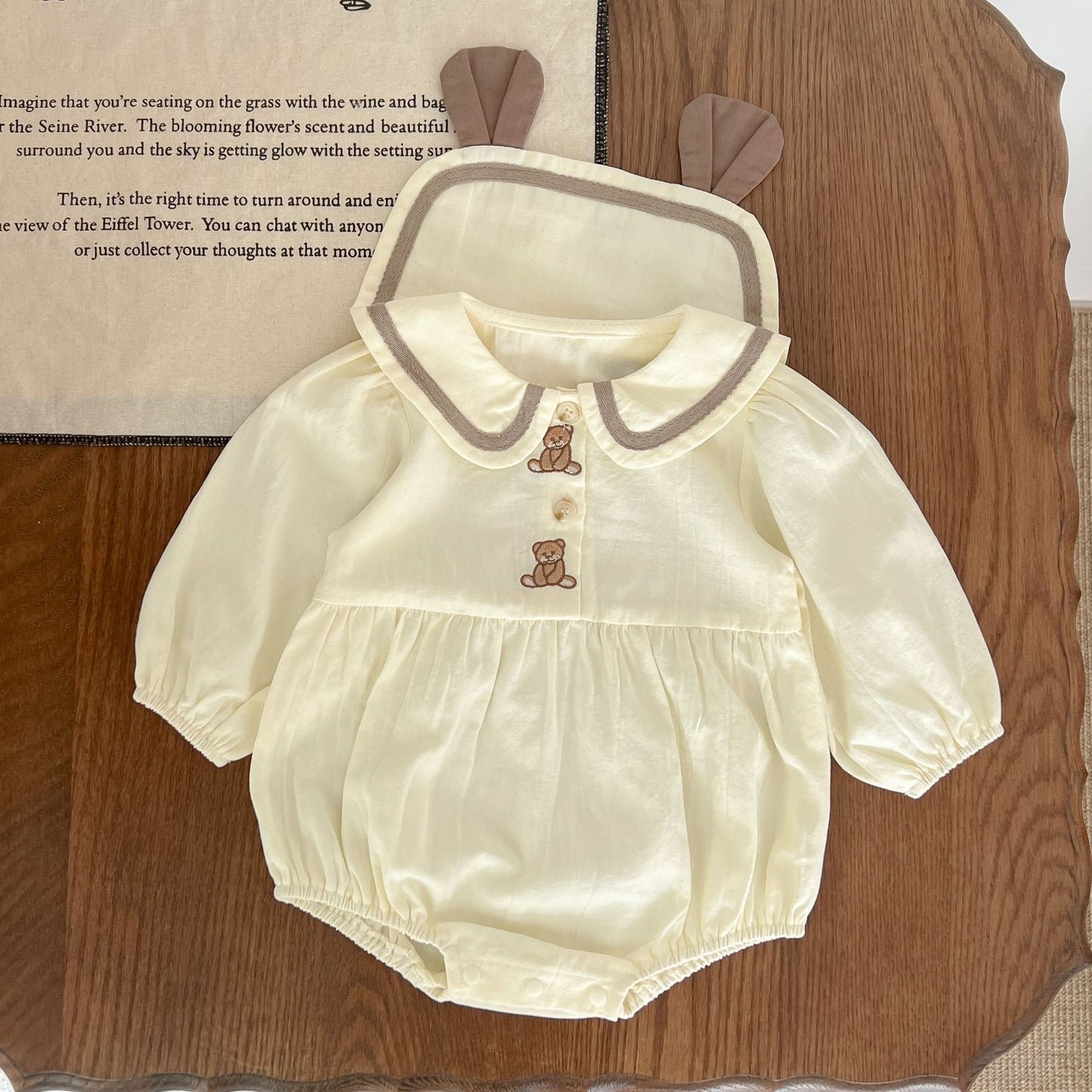 Baby Girl Little Cute Bear Bodysuit #G202