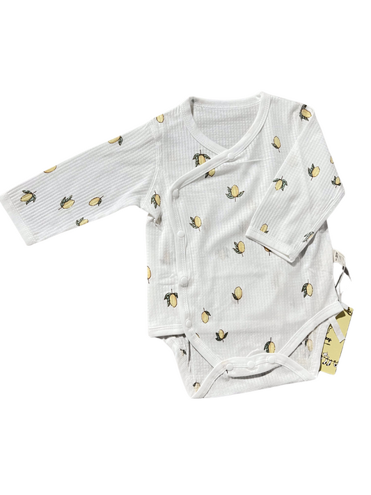 Lemon Breeze Baby Romper(Kimono style) #U101